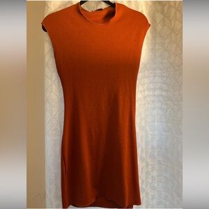 Zara Rust Sleeveless Top